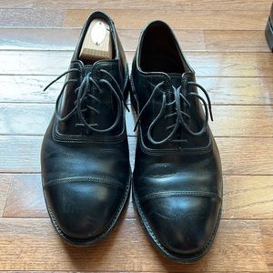 Allen Edmonds 9 3E Black Oxfords